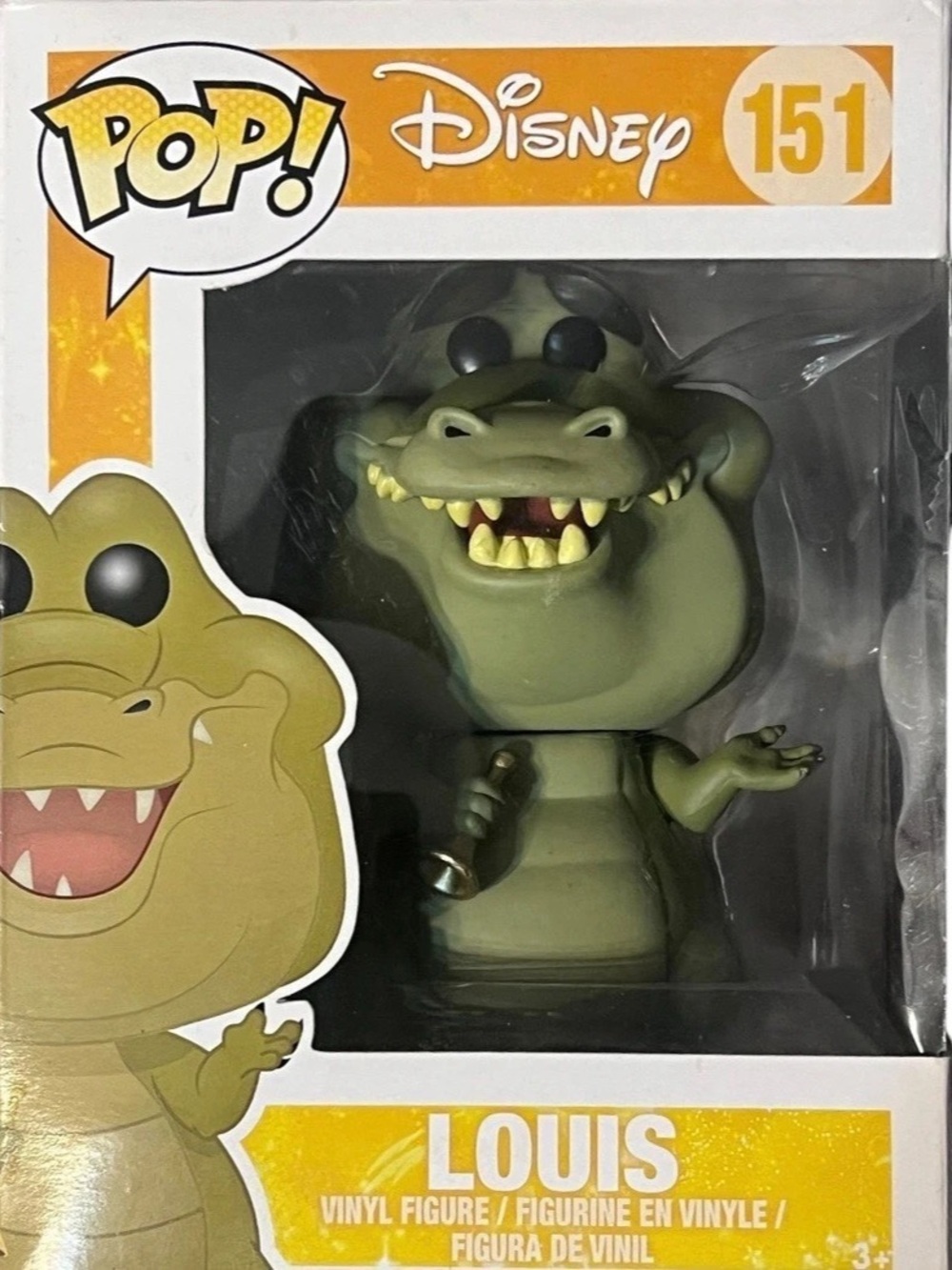 Funko Pop! Disney: The Princess and the Frog - Louis #151 Vinyl Figure
